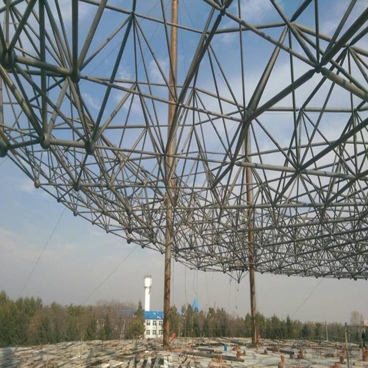 济南球形网架钢结构施工方案